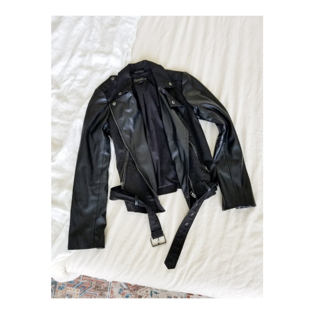 Lucky Brand Vegan Leather Jacket